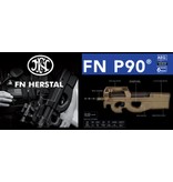 Cybergun FN P90 FDE AEG Set complet 1,60 Joule - TAN