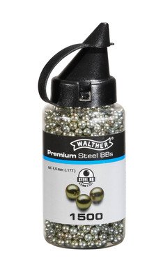Walther Premium steel BBs cal. 4,5 mm - 1,500 pieces