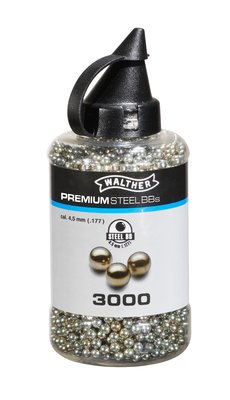 Walther Premium steel BBs cal. 4.5 mm - 3.000 pieces