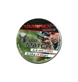 Umarex Match Diabolos à tête plate 4,5 mm - 500 pièces