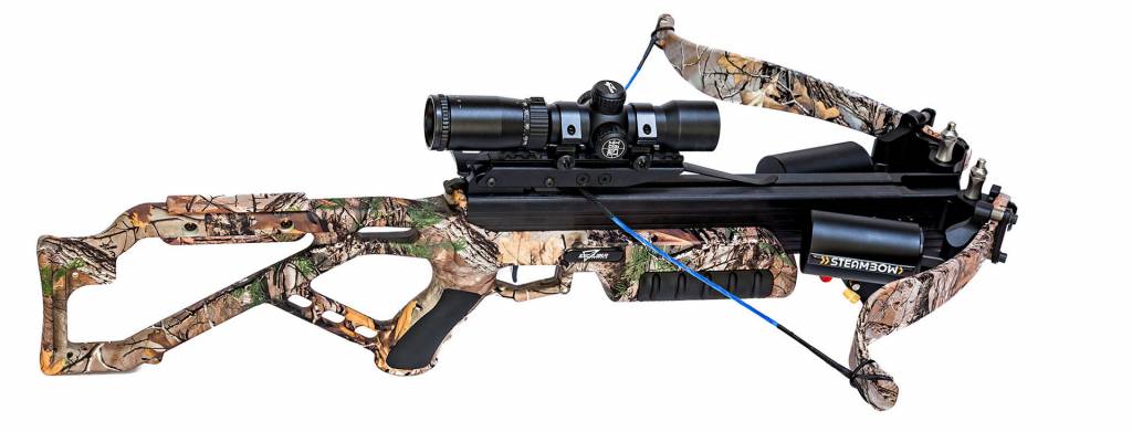 Steambow self-cocking crossbow Excalibur AV Micro 355 - Camo