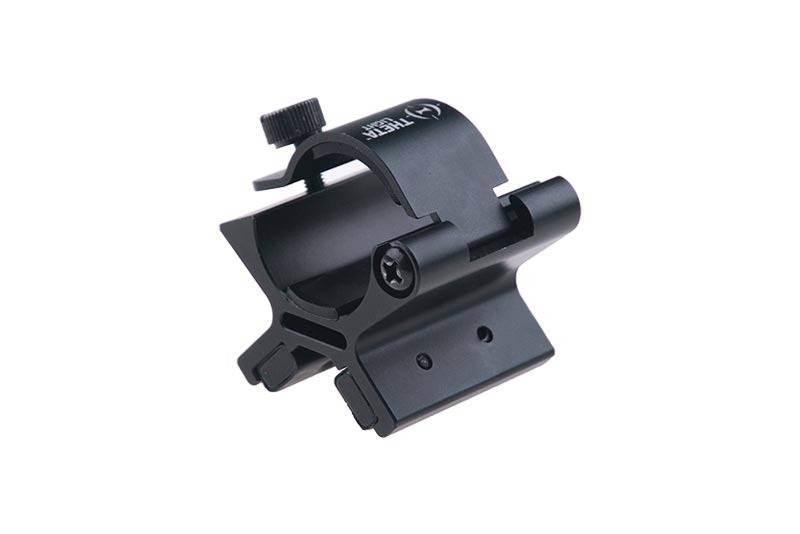 Theta Optics Suporte magnético para taclight de 25 mm - BK