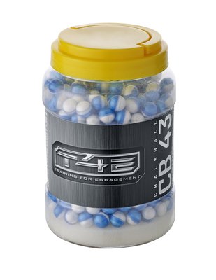 Umarex T4E CB 43 boules de craie 0,64 g - cal.43 - 2 x 250 pièces