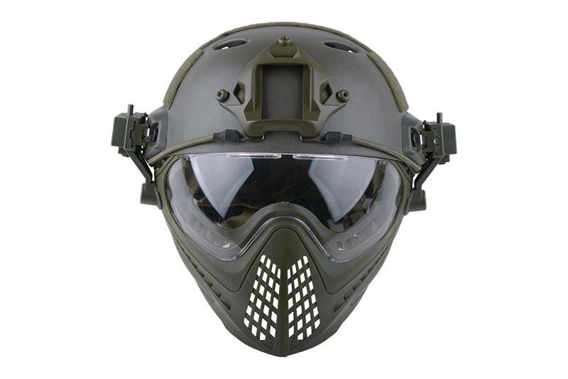 Ultimate Tactical Casque Modulaire - Piloteer FAST Para Jumper - OD