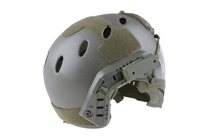 Ultimate Tactical casco modulare - FAST Para Jumper Piloteer - OD