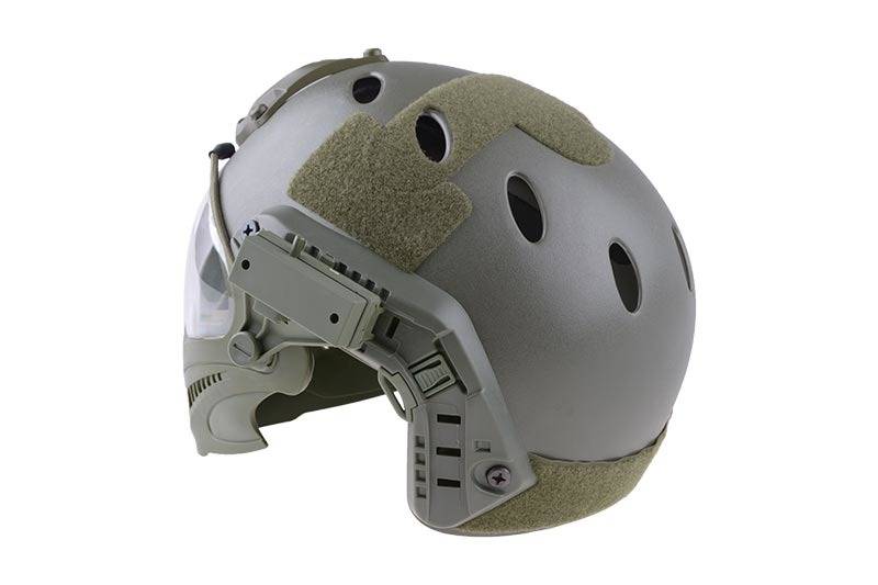 Ultimate Tactical capacete modular - FAST Para Jumper Piloteer - OD