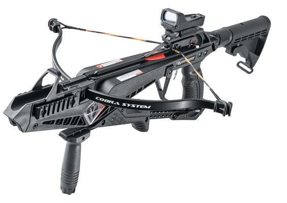 EK-Archery X-Bow Cobra R9 DELUXE Kit - recurvado 90 lbs - juego de ballesta de pistola táctica