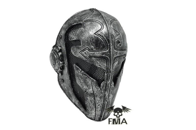 FMA Máscara templaria de malla de alambre - BK