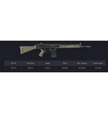 H&K VFC HK G3A3 GBBR 1,0 julios - BK / OD