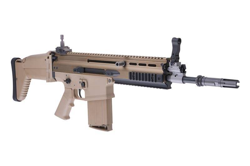 WE Tech SCAR Heavy Open-Bolt GBBR 1.71 Joule - TAN - Tactical24 e