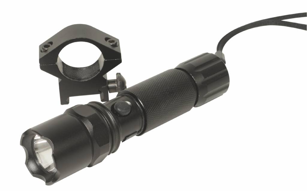 Swiss Arms LED Taclight con attacco 22mm - ricaricabile - BK