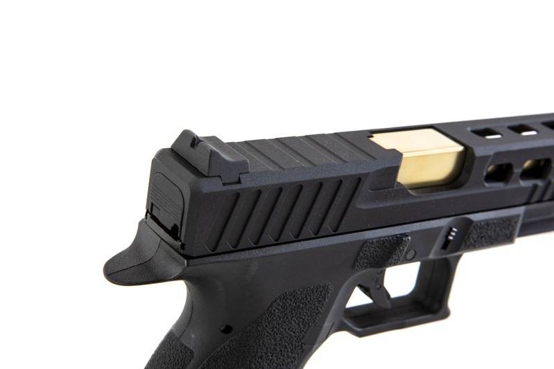 KJW KP-13C Híbrido GBB - 1,0 julios - BK