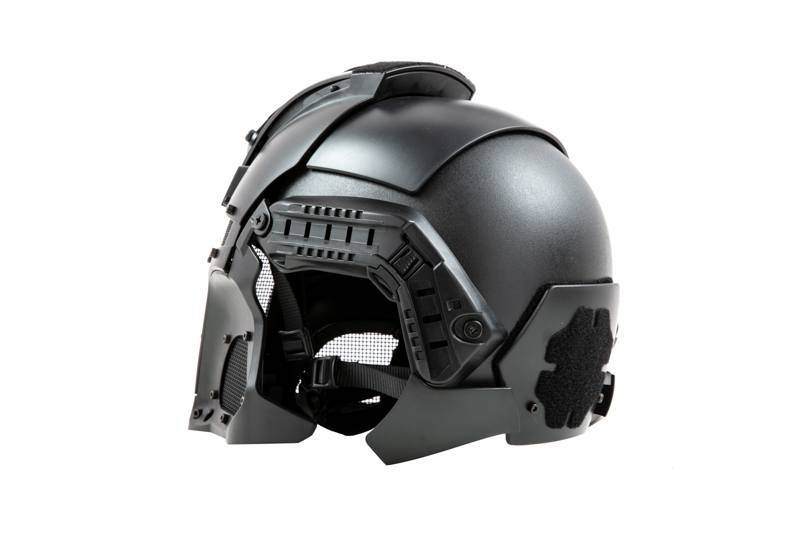 Ultimate Tactical Capacete modular - FAST Warrior - BK