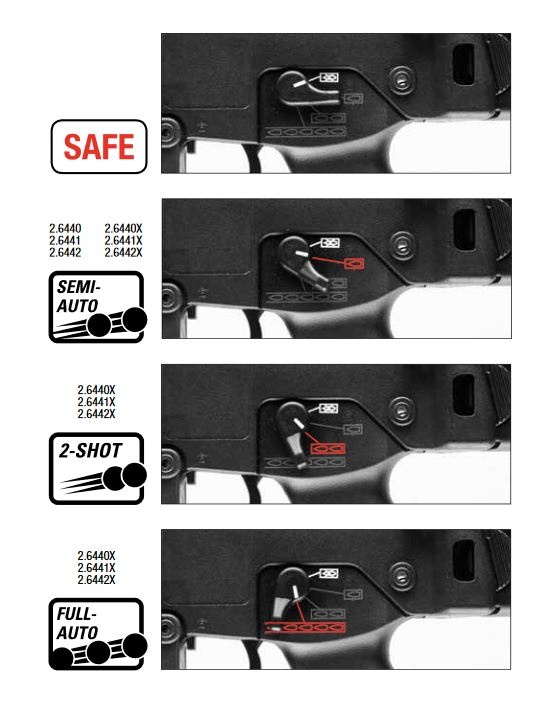 H&K Ares G36 KeyMod EFCS EBB - 1.0 Joule - BK