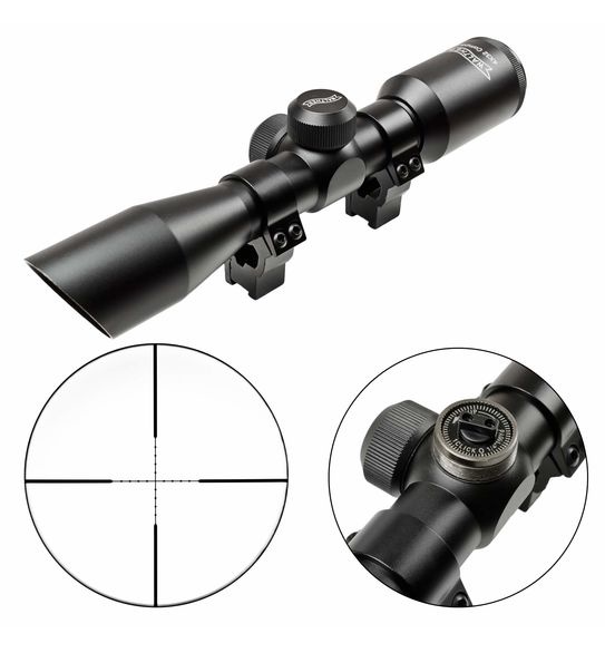 Umarex Kit carabina in carbonio RP5 cal. 4.5 mm (.177) Diabolo 7.5 Joule - BK
