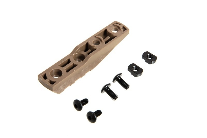 TMC MLok RIS Rail Adapter - 80 mm - TAN