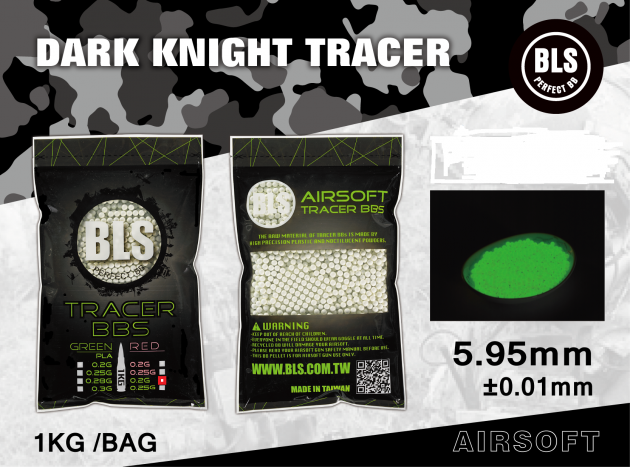 BLS Balines Tracer Precision BB 0,25 gramos - 4.000 piezas