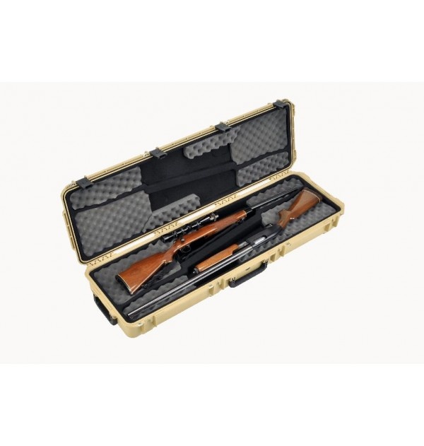 SKB Cases iSeries 5014 Double Rifle Case - TAN