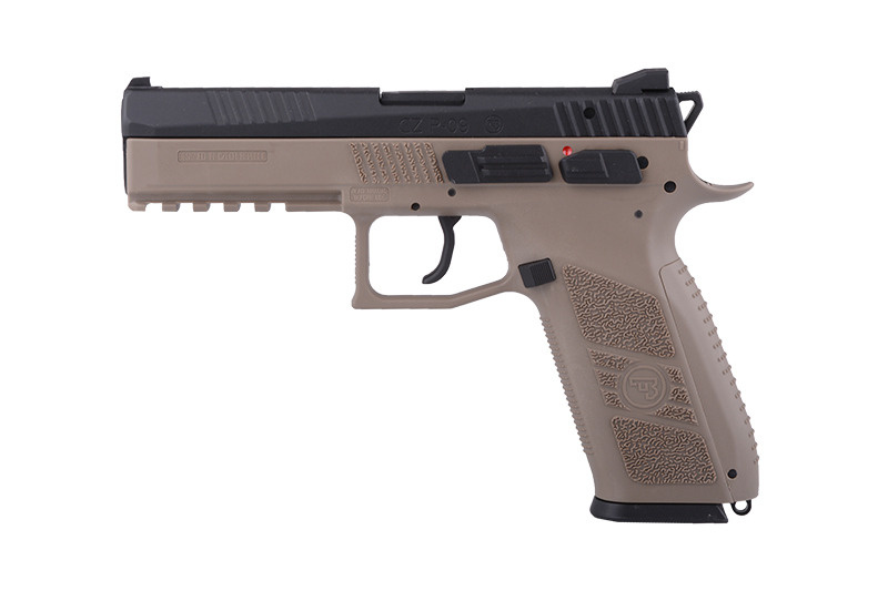 ASG CZ P-09 Duty GBB 0.84 joules - TAN