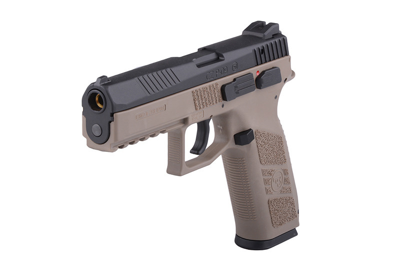 ASG CZ P-09 Duty GBB 0.84 joules - TAN