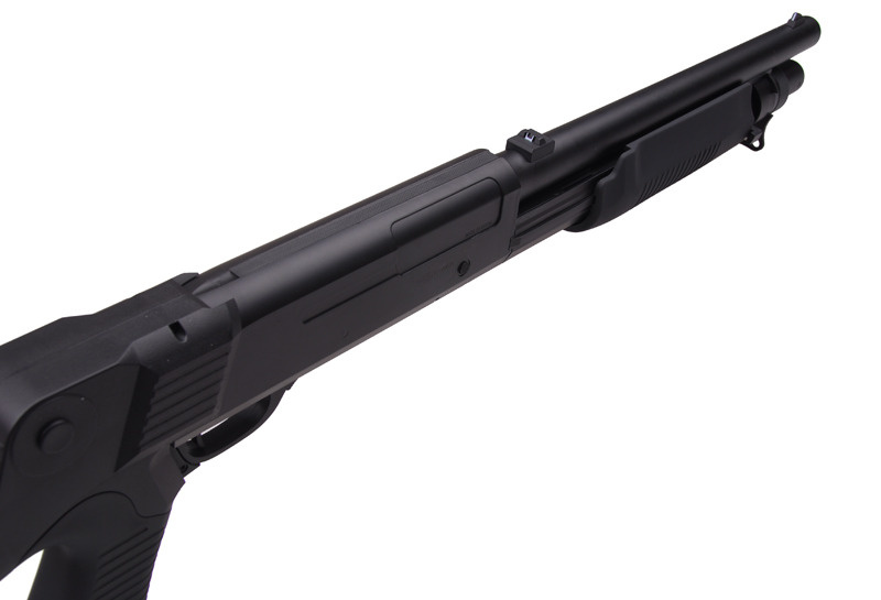 ASG Franchi SPAS-12 3 burst Spring Shotgun 0.6 joules - BK