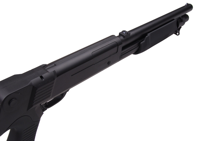 ASG Strzelba Franchi SPAS-12 z 3 seriami Spring Shotgun 0,6 dżula - BK