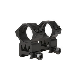 Theta Optics 2 x 30mm ZF Picatinny High Mount - BK