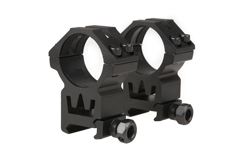 Theta Optics 2 x 30 mm ZF Picatinny High Mount - BK