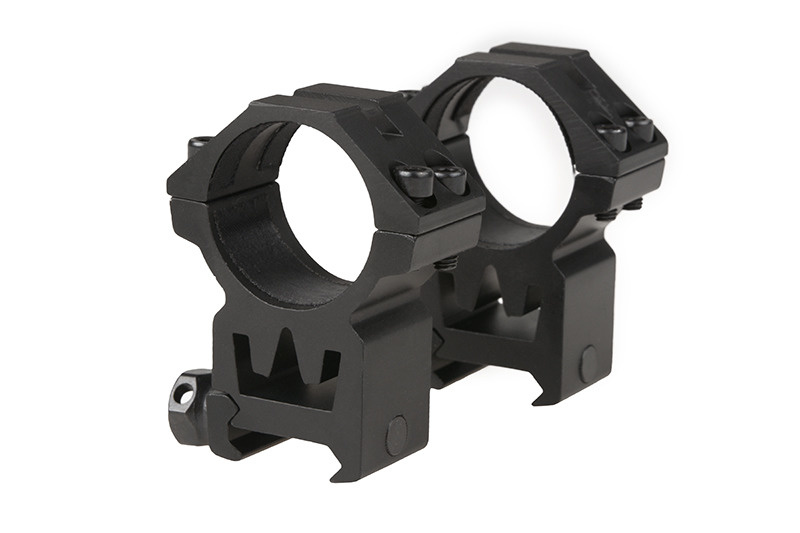 Theta Optics 2 x 30 mm ZF Picatinny High Mount - BK