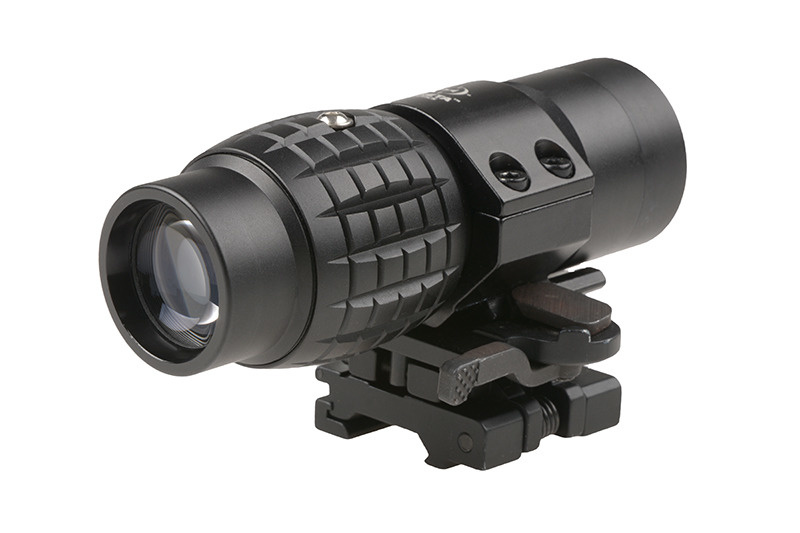 Theta Optics 3x35 QD Magnifier V2 Weaver - BK