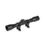 Theta Optics 4x32 High Mount Riflescope Weaver - BK