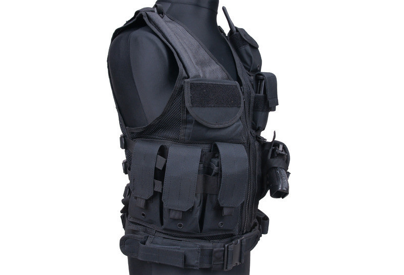 ACM Tactical Chaleco táctico tipo KAM-39 - BK