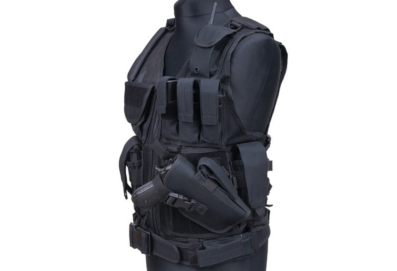 ACM Tactical Chaleco táctico tipo KAM-39 - BK