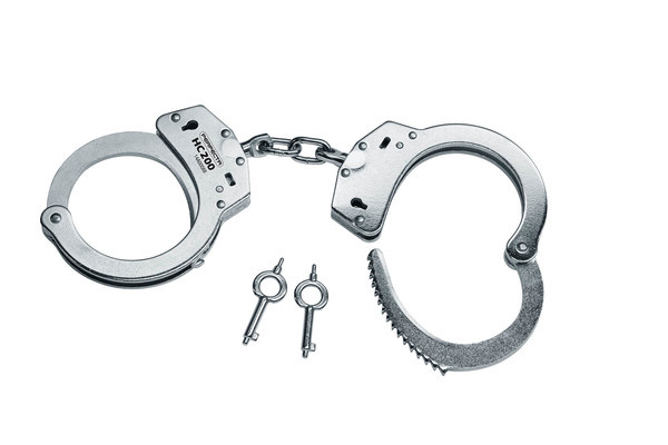 Perfecta HC 200 handcuffs - nickel plated steel