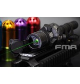 FMA Grüner Laser Glare mount mit Remote Switch - BK