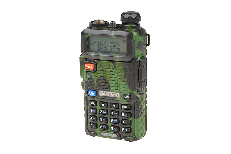 Baofeng Dwuzakresowe radio UV-5R - zielone moro
