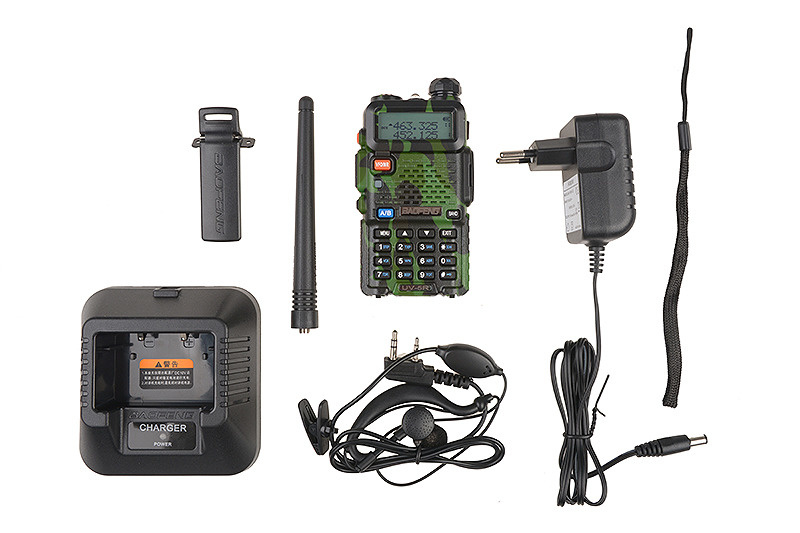Baofeng Dwuzakresowe radio UV-5R - zielone moro