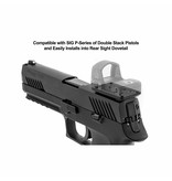 UTG RDM20 Mount pour SIG P-Series Rear Sight Dovetail - BK