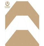 Range Solutions Target IPSC PT 500x700 mm - 50 pezzi