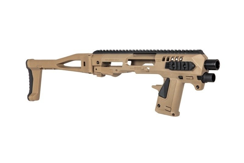 CAA Micro Roni tático para série Glock Airsoft G17 / 18C / 22/31 - TAN