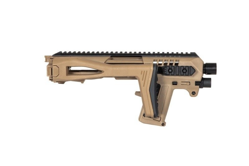 CAA Micro Roni tático para série Glock Airsoft G17 / 18C / 22/31 - TAN