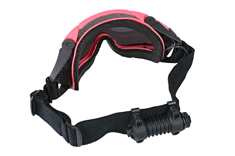 FMA Schutzbrille mit Ventilator - Pink