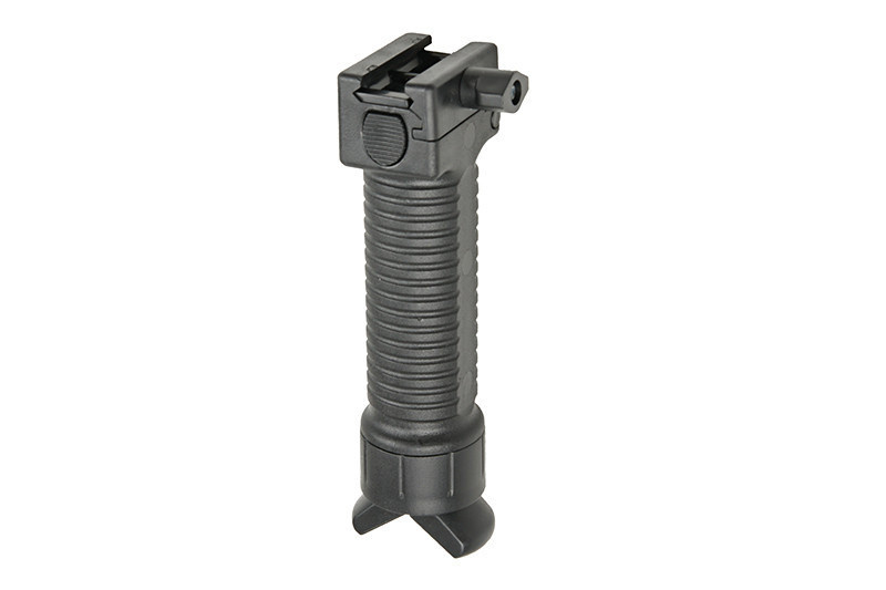 Cyma Tactical front grip with bipod for RIS - BK