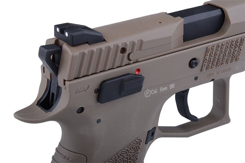 ASG CZ P-09 Duty FDE GBB 0.84 joules - TAN