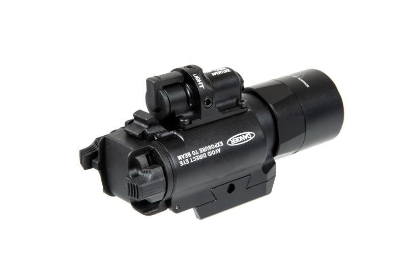 Night Evolution SF X400U Pistolety Latarka Laser Combo - BK