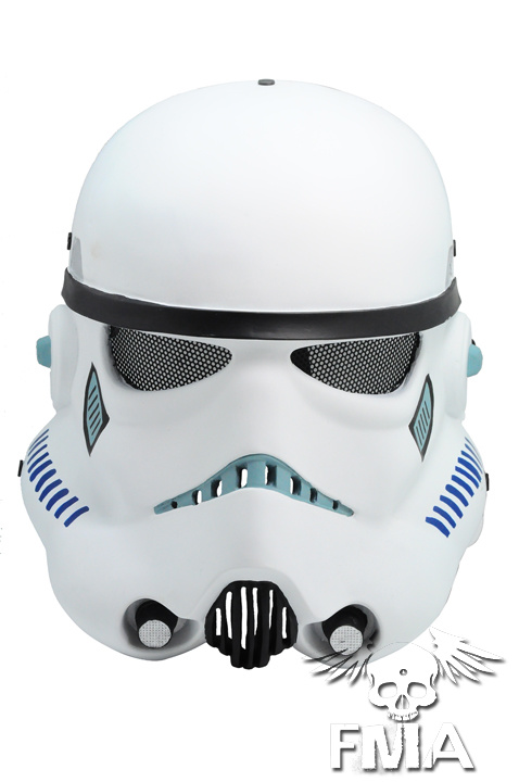 FMA Star Wars Star Trooper Mask - biała