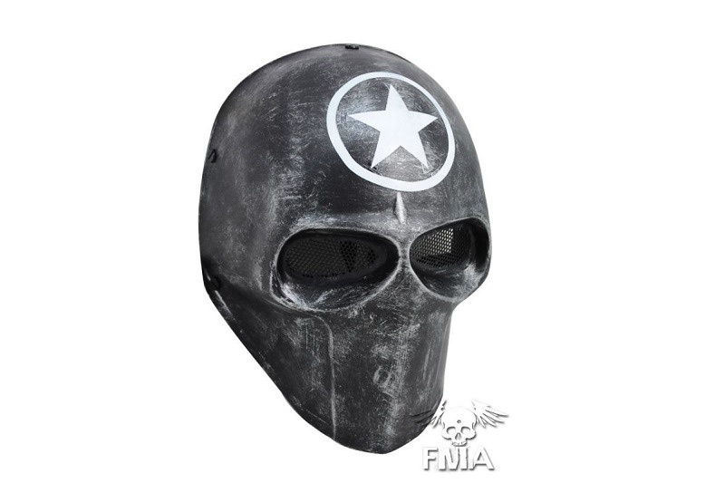 FMA Máscara de malha de arame estrela - BK