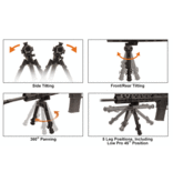UTG Bipé Heavy Duty Recon 360 Graus - BK