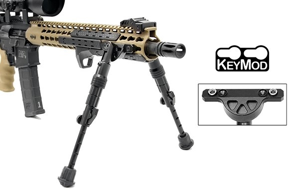 UTG Bipiede Recon Flex KeyMod - BK