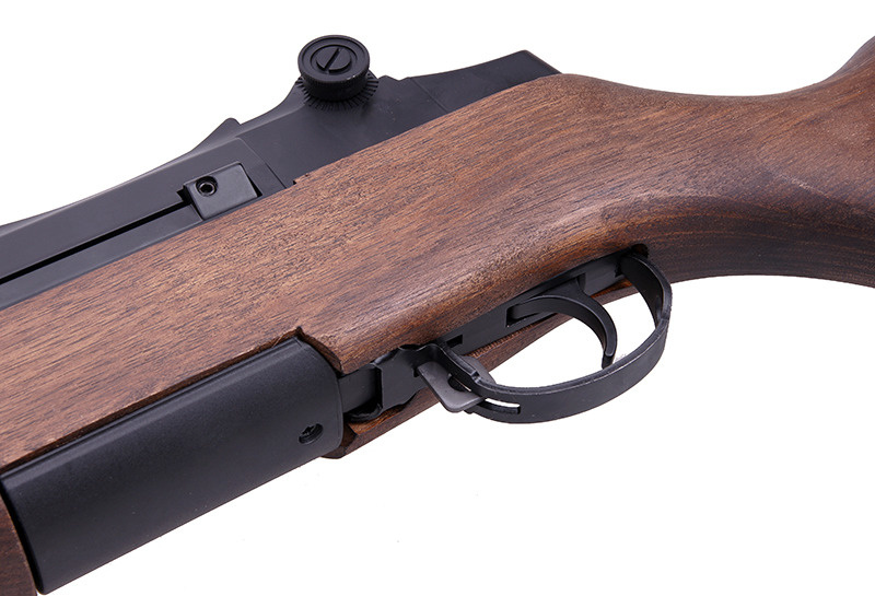 ICS M1 Garand WK2 AEG 1,55 julios - madera auténtica